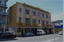 Wellington Trade Hall site of the that killed Erni Abbott,